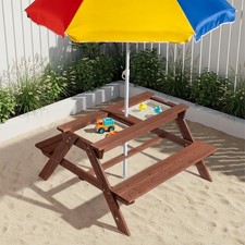 Kids Picnic Table, Sand and