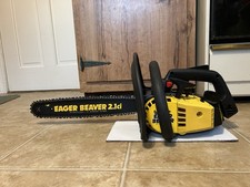 Vintage McCulloch Eager Beaver 2.1 Chainsaw w/Case Very Nice Condition Look!!