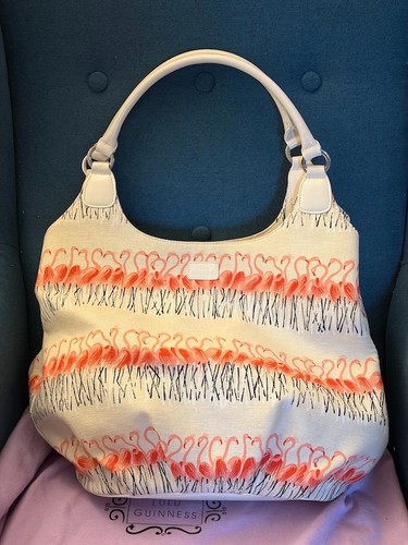 Lulu guinness flamingo tote - guinness,