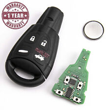 4 PULSANTE CHIAVE TELECOMANDO PER SAAB 9-3 93 2003-11 433Mhz 12783781 PCF7946