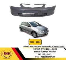 HONDA CIVIC 2003 - 2005 FRONT BUMPER TYPE R TYPE SEE IMAGE PRIMED CERTIFIED NEW