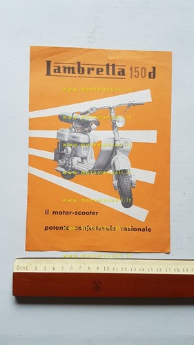 Innocenti lambretta 150 1956 - innocenti, d