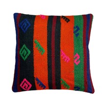 Unique Kilim Pillow, Turkish