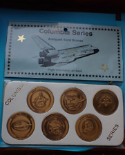 NASA SPACE SHUTTLE COIN / MEDAL SERIES COLUMBIA MEDALLIONS.