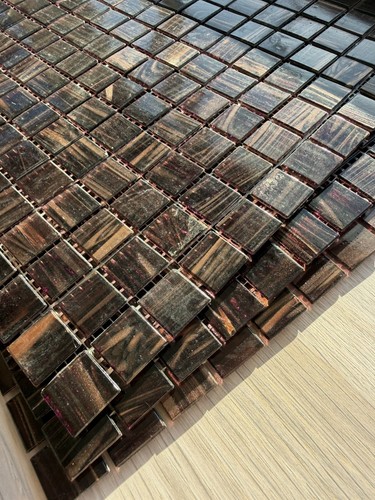 Luxury glass mosaic tiles - glass,