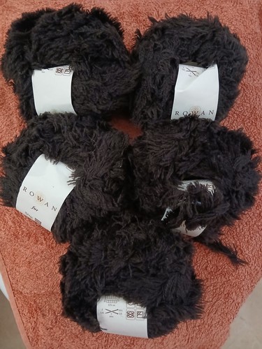 Rowan fur yarn 5x50g balls - yarn, 97%