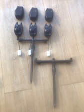 Fox SX Digital Bite Alarms With Fox Sticks