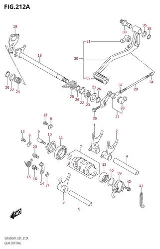 Suzuki genuine gear - genuine,