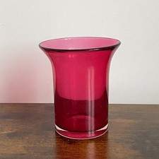 Small Vintage Cranberry Glass