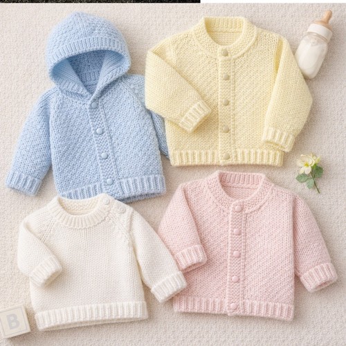 Knitted baby knitting pattern - baby,