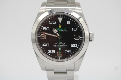 Rolex air king men black - rolex,