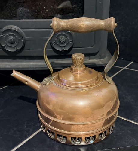 Schl 1985 vintage copper - vintage, stove
