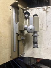 Vintage Theodolite With Wooden Box