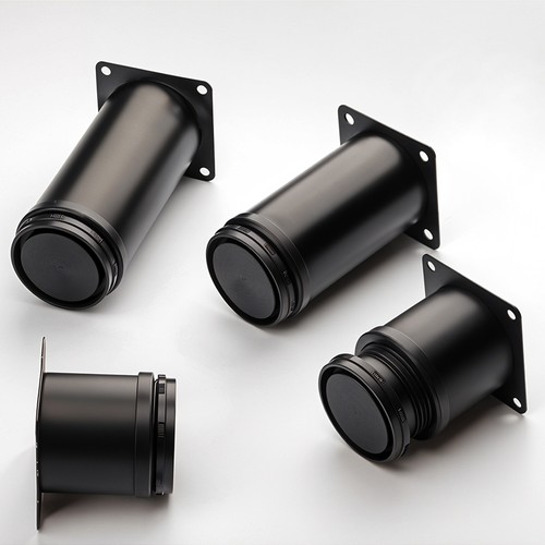 Set adjustable metal legs - 4,