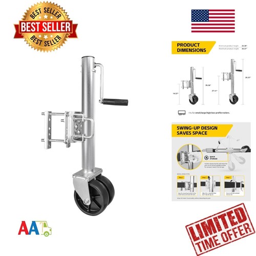 Trailer jack lift dual - trailer,