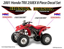 2001 Honda TRX 250ex Decal