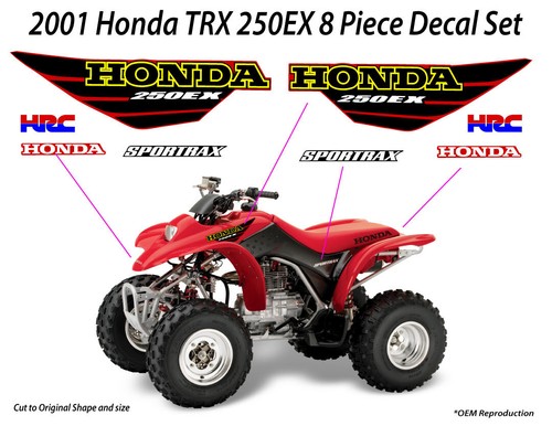2001 honda trx 250ex decal - 250ex,