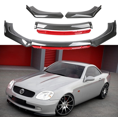 Carbon fiber front bumper lip - bumper,