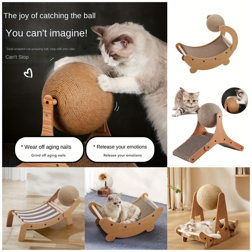 Cat tree scratching post - cat,