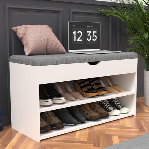 Shoe bench storage - bench, rack