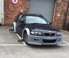 BMW E46 2 Door Need For Speed wide arch bodykit -  Front Bumper & 4 Arches