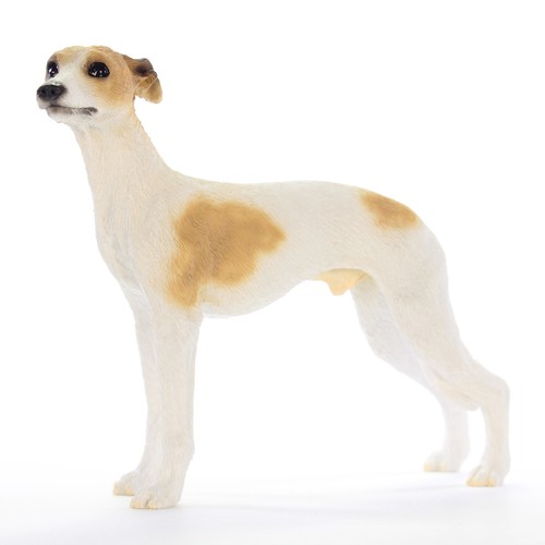 Whippet figurine hand painted - hand,