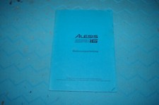 Alesis SR16 Manual