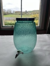 Blue Plastic Soft Drinks Dispenser  Jug