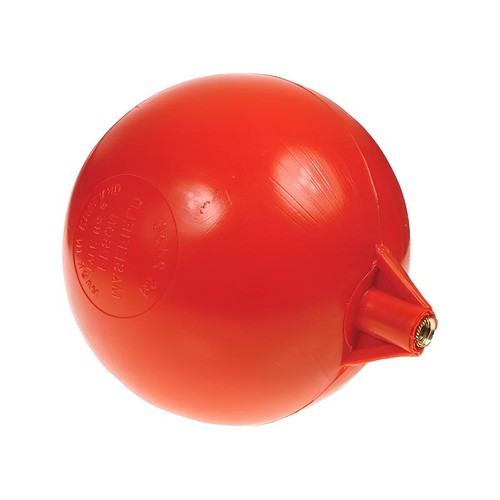 Round filling valve float - 8",
