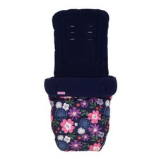 Navy Floral Cosatto Footmuff