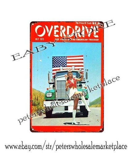 1970s overdrive trucker - overdrive,
