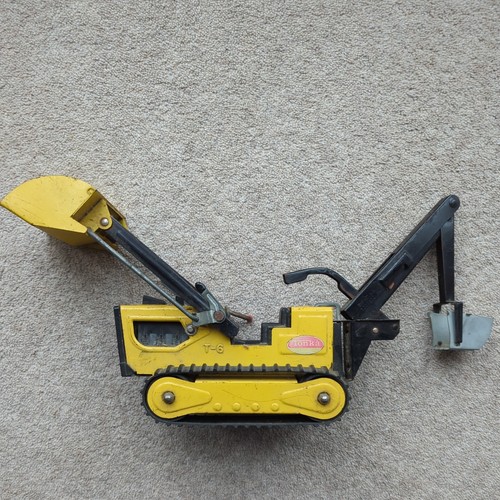 Vintage tonka crawler - vintage, t-6