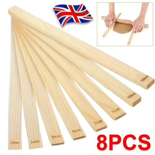8pcs wooden rolling pin - rolling,