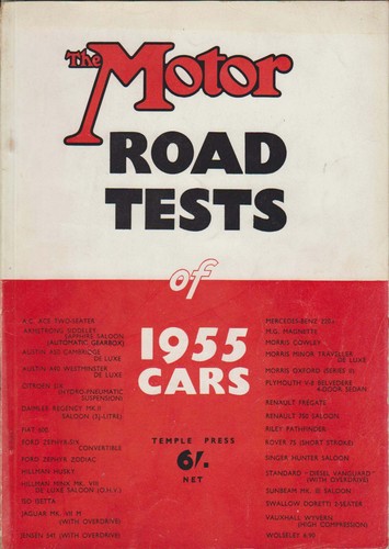 Motor road test annual 1955 - motor,