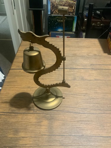 Asian brass dragon - asian, gong
