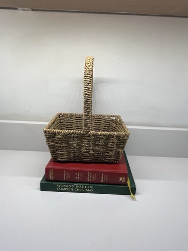 Twisted seagrass basket - seagrass, with