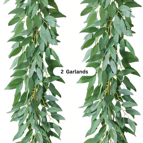 Artificial dark green willow - 2,