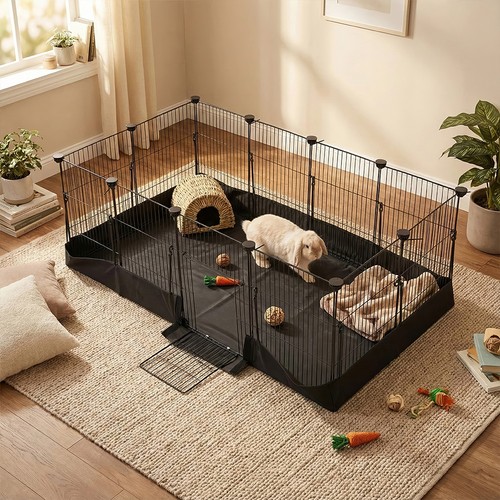 Large pet cat dog fence - large,