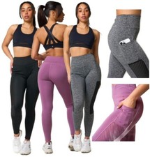 Women Leggings High Waisted Seamless Soft Quality Gym Yoga Pocket Legging 6-1 6