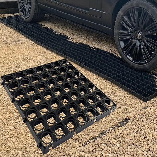 Plastic paving driveway grid - paving,