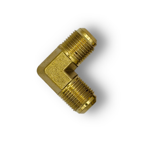 Brass elbow equal - , union