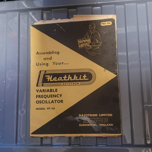 Heathkit variable - heathkit, vf-1u