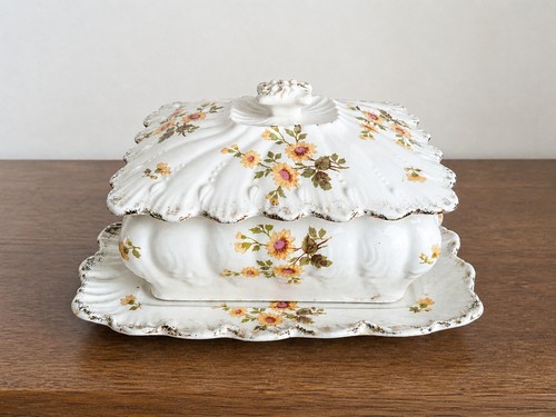 Antique ridgways hyde covered - antique,