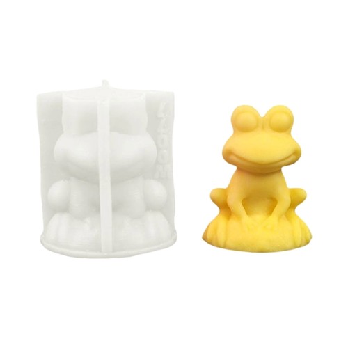 Frogs clay silicone - 3d,