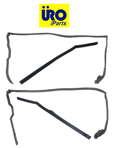 2xlower door seals - 2xlower, w/