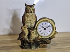 Windsor Owl Mantel Clock