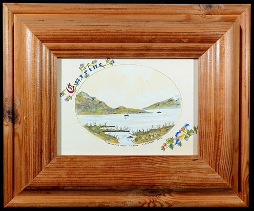 Original irish art - original, watercolour