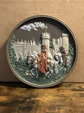 Marcus Replicas Queen Jane Seymour Wall Plaque /Handmade Made In England 7.5”