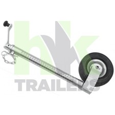 Heavy Duty 48mm Ribbed Jockey Wheel, Trailer, Fits Ifor Williams, 500kg NWL,