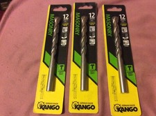 3 x 12mm KANGO Drill Bits